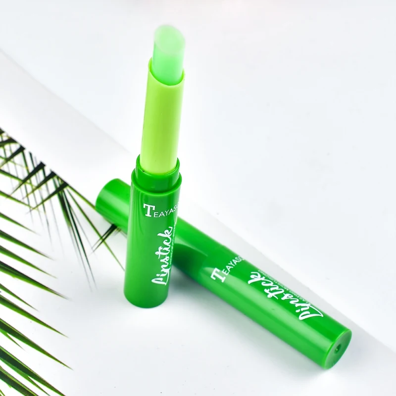 Aloe Vera Lipstick Warm Color Lip Balm Waterproof Moisturizing Smoothing Fine Line Anti-Drying Lip Balm MKXJ