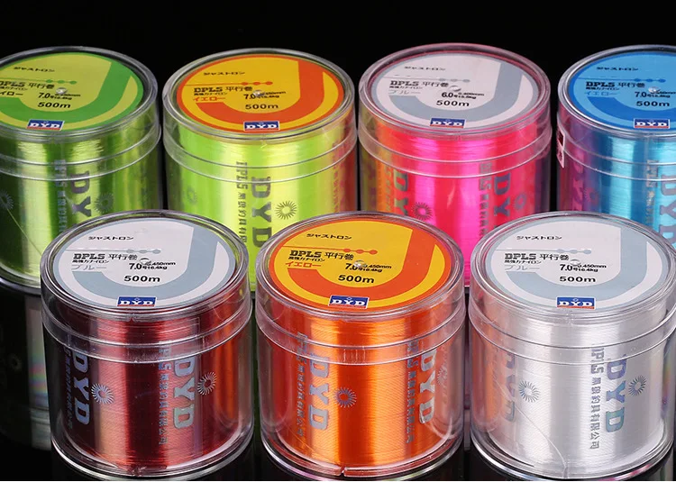 

Fishing Line Mainline Strands Import 500 M Nylon Thread Fishing Gear Sub-Fishing Line Sea Fishing Rod Line Angling Supplies Rout