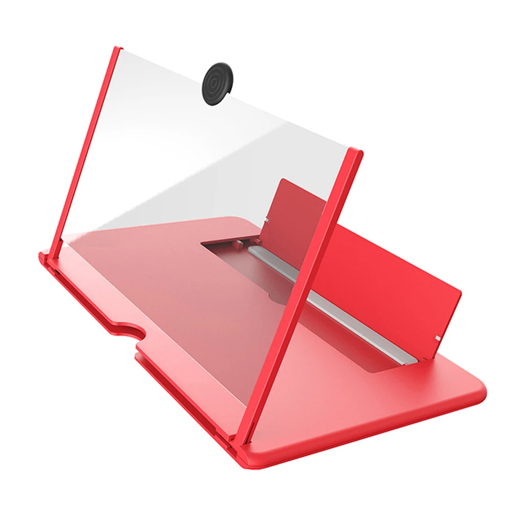  3D Video HD phone Screen Amplifier Mobile Phone Magnifying Glass HD Stand For Video Folding Screen 
