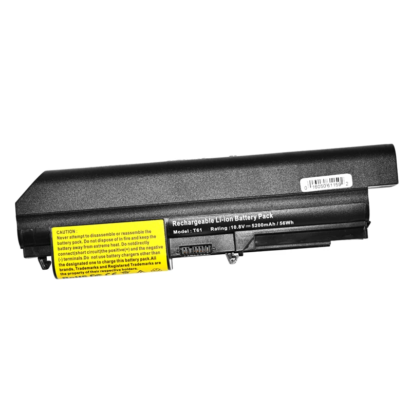 Аккумулятор ApexWay для ноутбука 4400 мАч 11 1 В IBM Lenovo ThinkPad T61 T61p R61 R61i T61u R400 t400 41U3196 41U3198