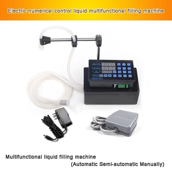 

Electrical Liquid Filling Machine Mini Bottled Water Filler Digital Pump For Perfume Drink Water Milk Olive Oil