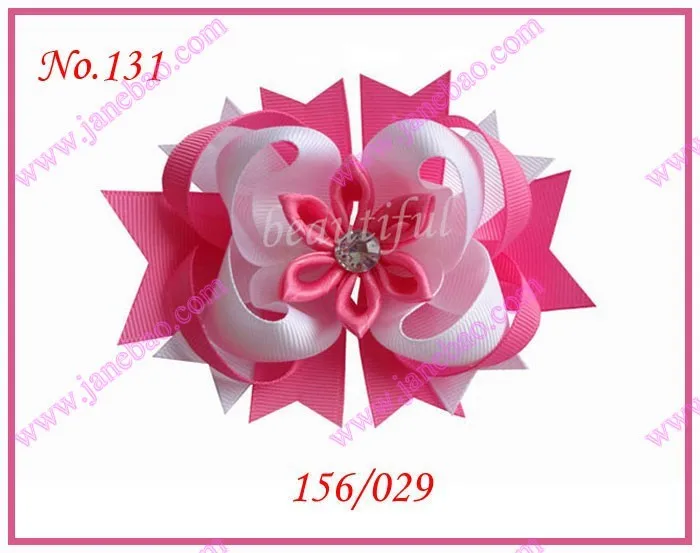 500 шт романтические банты для волос Kanzashi бутик заколки для волос популярные аксессуары для волос для девочек