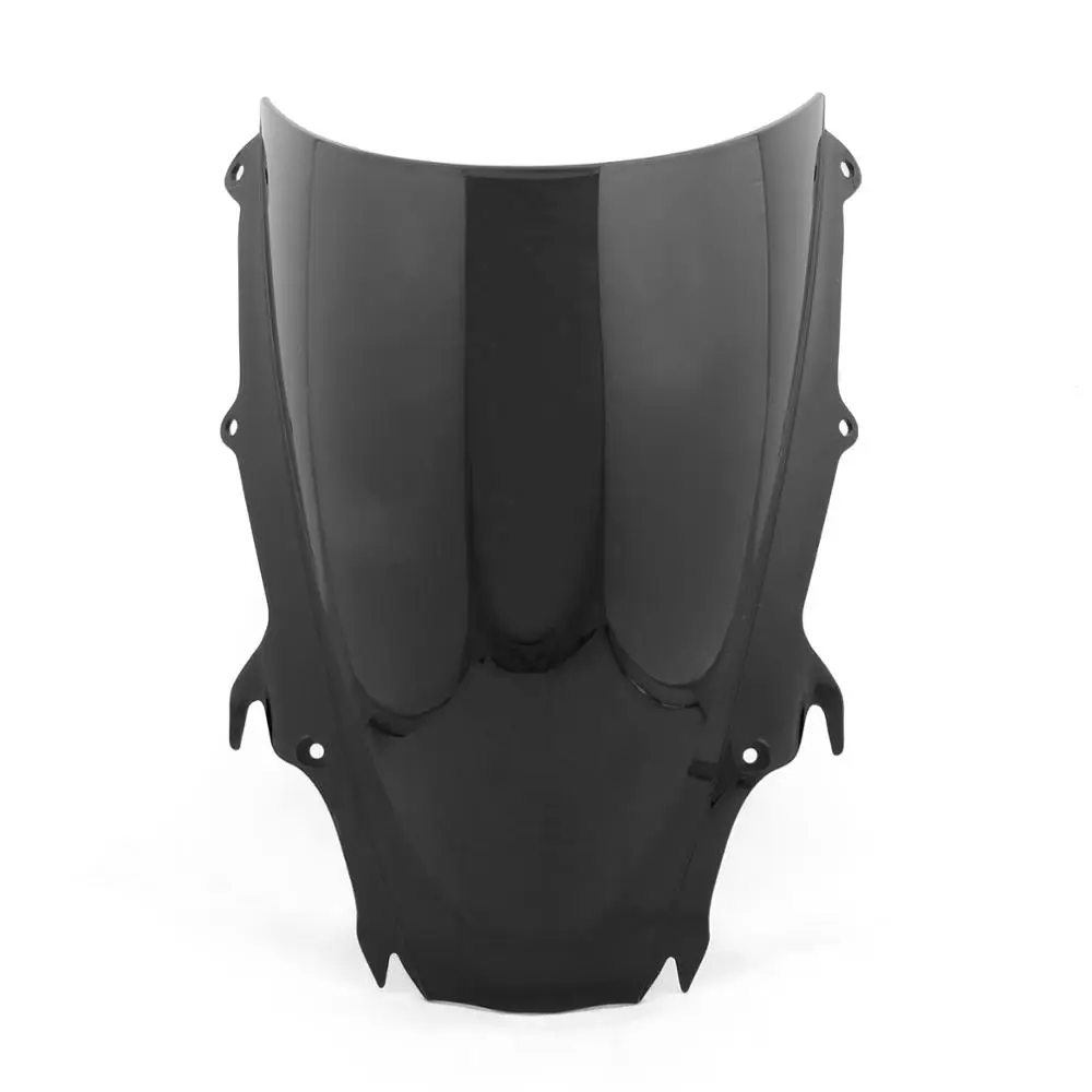 Artudatech ветровое стекло экран двойной пузырь для Triumph Daytona 675 2009-2012 ветровое стекло лобовое стекло аксессуары для мотоциклов - Цвет: Черный