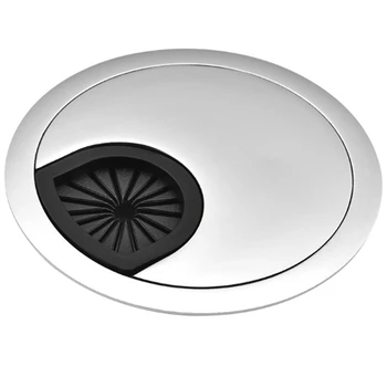 

10Pcs Desk Wire Hole Cover Cable Hole Covers Base Computer Desk Grommet Cable Hole Covers Table Cable Outlet Port Surface Line B