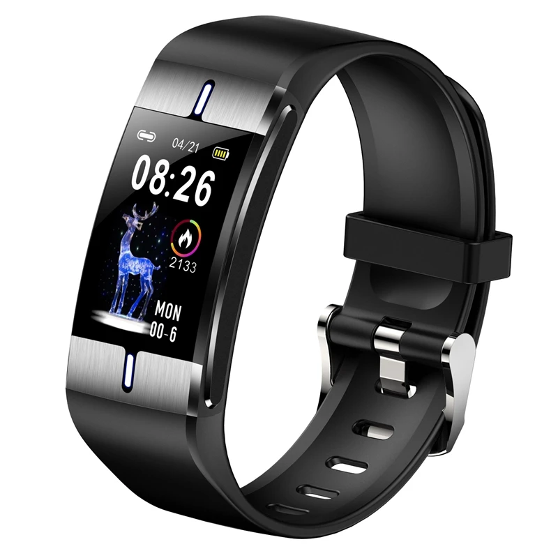 

JABS Smart Watch Body Fat Heart Rate Blood Pressure Monitor Weather Forecast Sport Wristband Fitness Bracelet for Android IOS