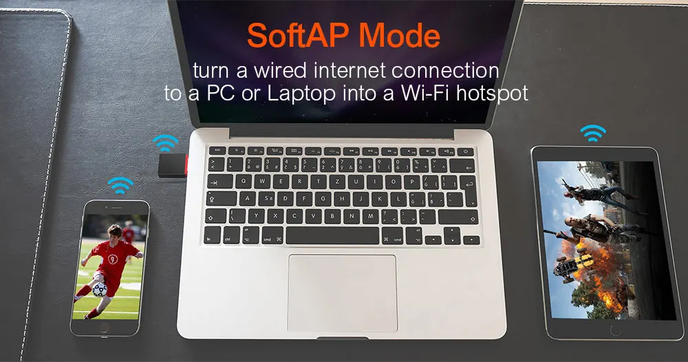 Tenda U3 usb адаптер мини 300 Мбит/с беспроводной N адаптер wifi сетевые карты Портативный WiFi точка доступа подключи и играй Сетевая карта легко