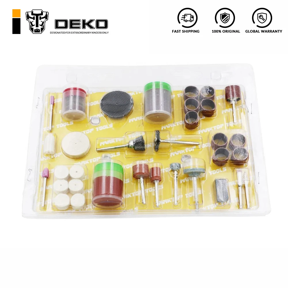 DEKO DIY электрическая мини шлифовальная машина аксессуары 105 шт. набор для шлифовки