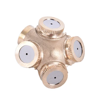 

Brass Agricultural Mist Spray Nozzle Garden Irrigation System Lawn Sprinkler Irrigation Nozzle Sprayer Pump Metal 4 Styles