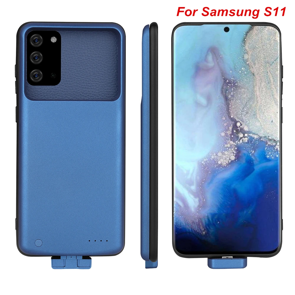 Чехол для аккумулятора 7000 мАч для samsung Galaxy S11, отдельный чехол для зарядки телефона с зажимом для samsung Galaxy S11, чехол для аккумулятора