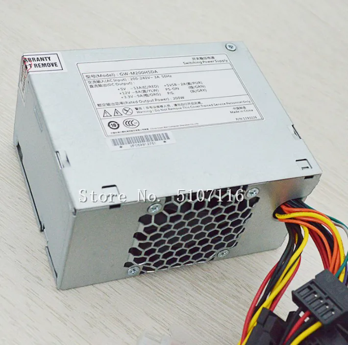 Для Регистраторы блок питания GW-M200HSDA PSF-200M4 8632 8616 200W будет полностью тест