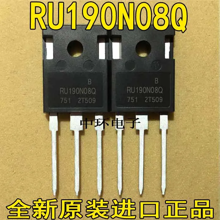 5 шт./лот RU190N08Q TO-3P RU190N08 190A80V 5 шт./лот