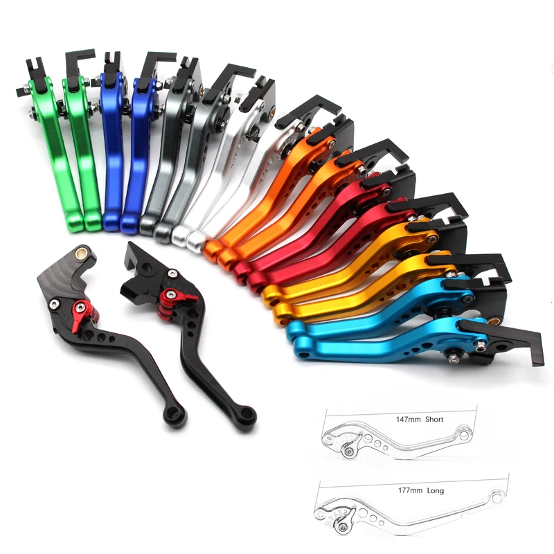 Короткие/длинные тормозные рычаги сцепления для HONDA CB125R CBR250R CBR300R CB300F CBR500R CB500F CB500X