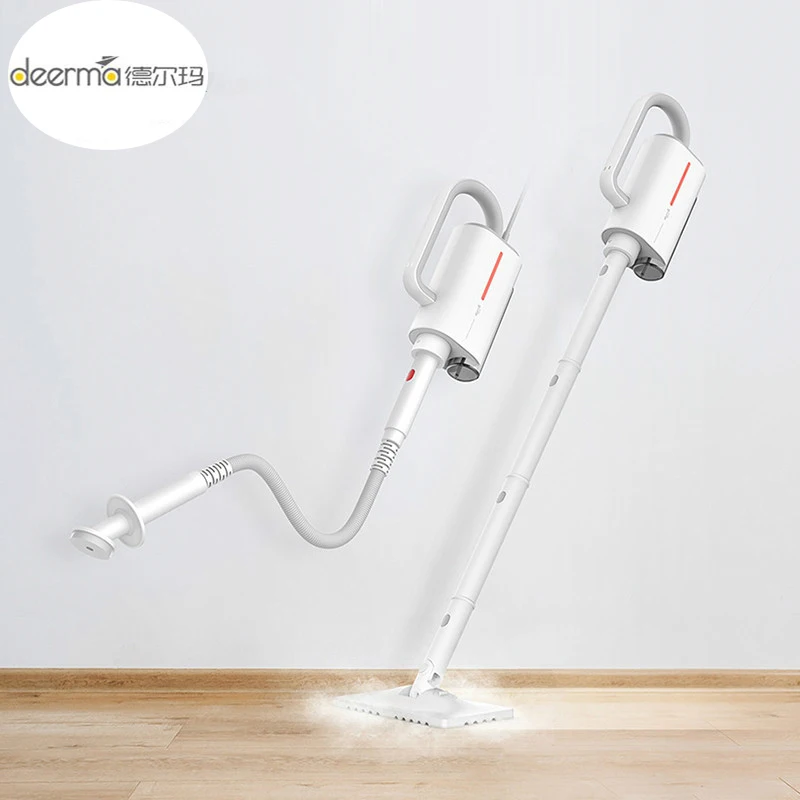 

2019 New Xiaomi Deerma Steam Cleaner ZQ610 ZQ600 Electric Handheld Mop Floor cleaner Home 5 Attachments Clothes ironing Machine