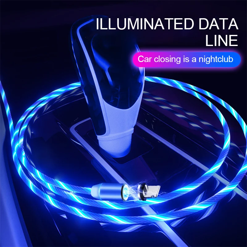 Кабель для мобильного телефона быстрая зарядка магнитный Micro USB кабель usb type-C