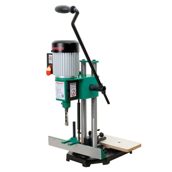 Online LIVTER H1671 750W Mortise Tenon Machine Adjustable Head Double Column Drilling Square Tenoning Drilling Chisel Drilling Machine