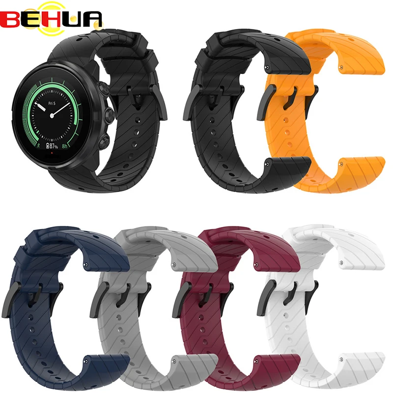 Ремешок на запястье для Suunto 7 9 Baro аксессуары часов Силиконовый ремешок D5 Spartan