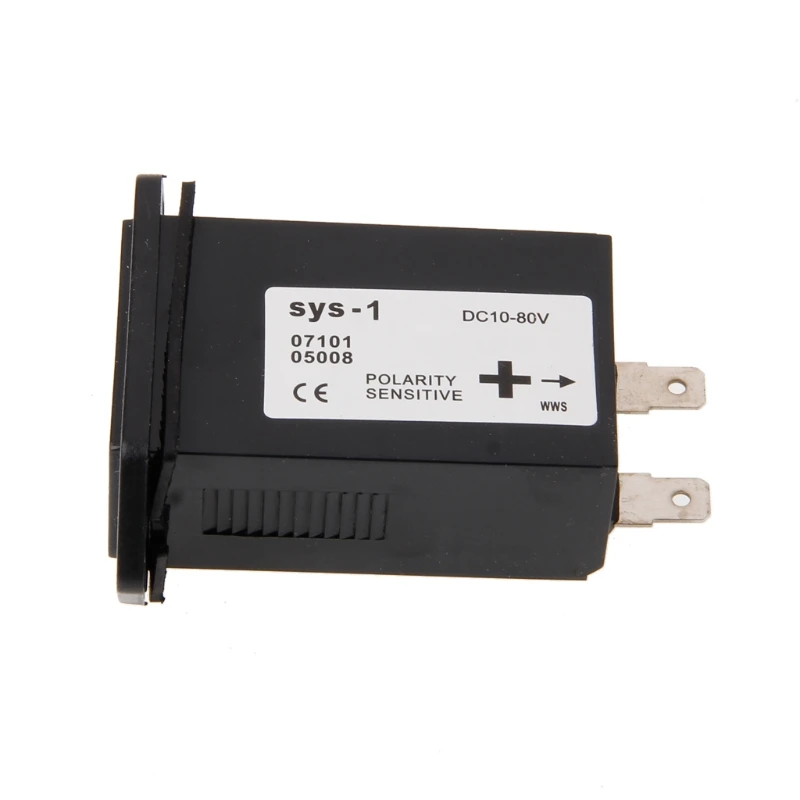 

New DC10V-80V Generator Sealed Hour Meter Counter For Boats Trucks Tractors Cars XXFF