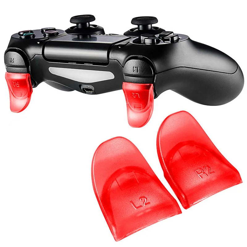 2 шт. кнопки триггера для playstation 4 PS4/PS4 Slim/Pro игровой контроллер аксессуары расширители геймпад Pad триггер расширения
