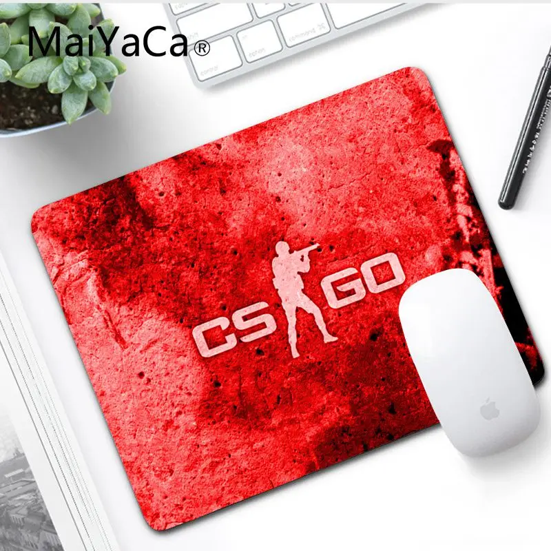 No LockEdge 25x29cm MaiYaCa винтажная классная csgo Counter Strike Global offension офисная мышь геймер мягкая мышь подставка для ноутбука игровой Lockedge мыши коврик для мыши - Цвет: No LockEdge 25x29cm