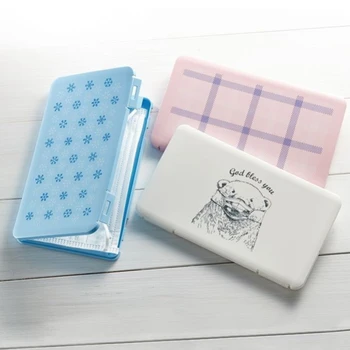 

Foldable Mask Box Storage Bag Mouth Face Mask Storage Clip