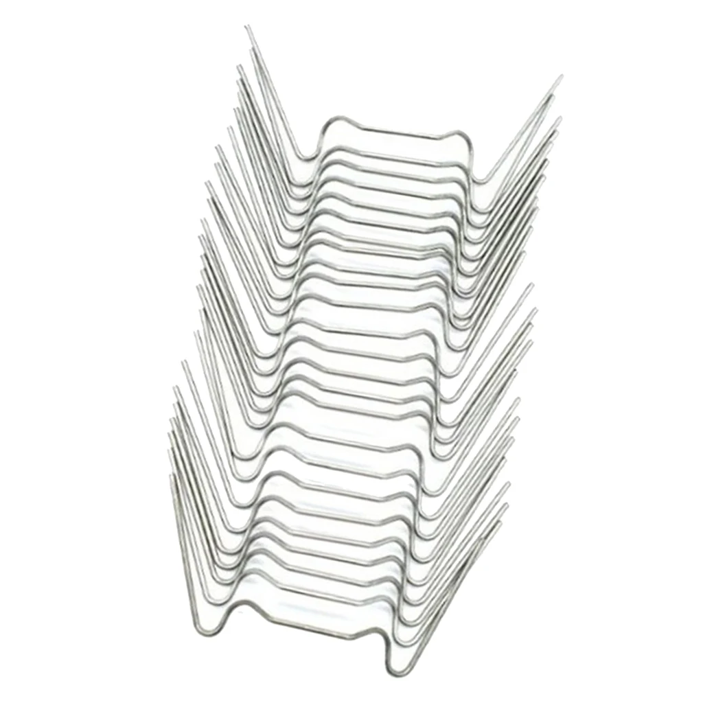 25-Piece W Type Glazing Clips Stainless Accessories for Greenhouse Universal