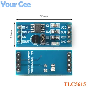 

TLC5615 10 Bit Serial DAC Digital to Analog Converter Module TL431 IC 5V Conversion Module