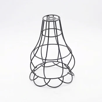 

Vintage Metal Cage Industrial Wire Frame Pendant/Light Loft Ceiling Lamp Shade G