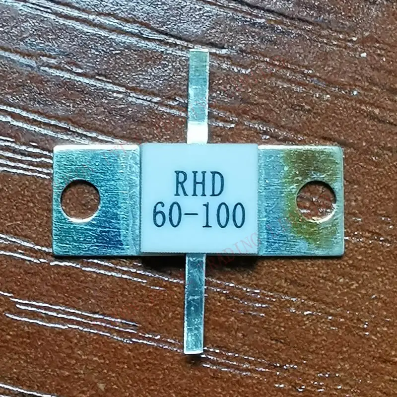 Фланцевое крепление резисторы 60 Вт 100 Ом RIG2 3D 60W BeO керамика большой мощности