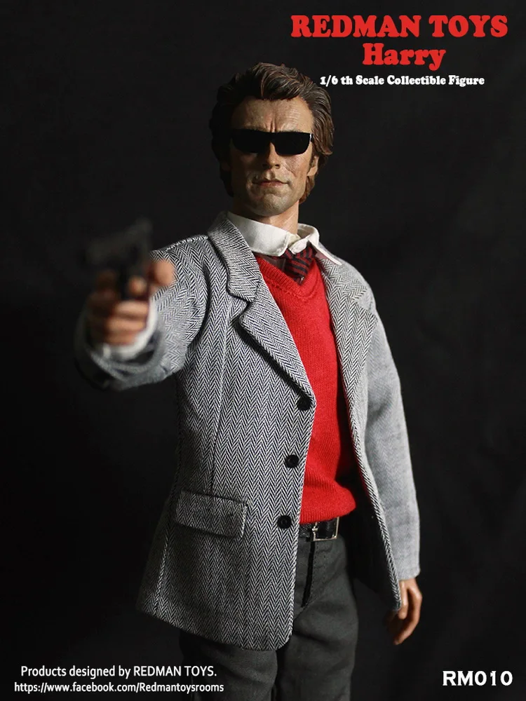 [ESTARTEK] Redman/игрушки RM010 Inspector Harry Dirty Harry(1971) 1" Коллекционная фигурка