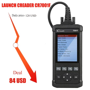 

LAUNCH CReader 7001F CR7001F OBDII EOBD EPB SAS DPF ABS Oil Reset Diagnostic Scanner Multi-language