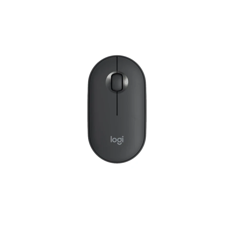 Logitech Wireless Thin Mouse Pebble (Same as M350) 1000DPI High Precision Optical Tracking Computer Laptop Tablets Colorful led gaming mouse Mice