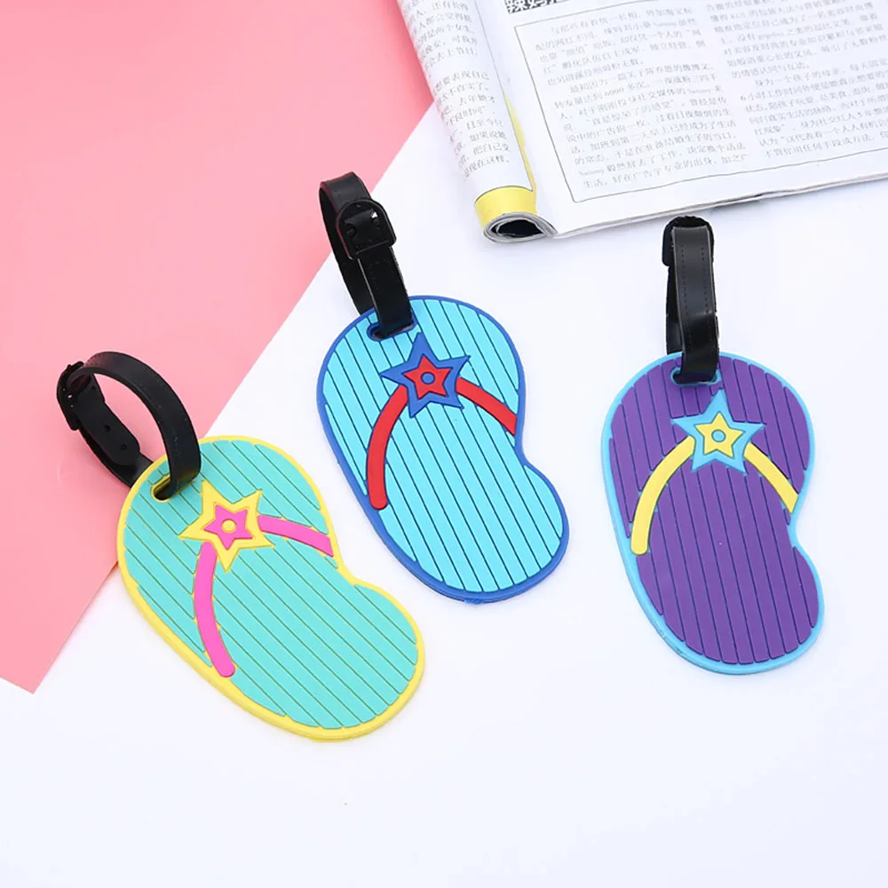 Image for Fashion Slippers Luggage Tag Environmental Protect 