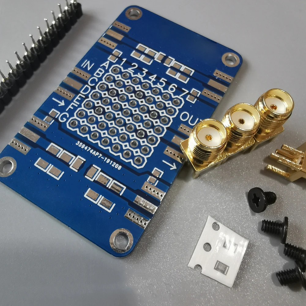 Набор Testboard основная плата сетевой анализатор демонстрация 6 мм медный болт NanoVNA