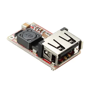 

DC-DC Buck Module 6-24V 12V/24V to 5V 3A USB Step Down Power Supply Charger