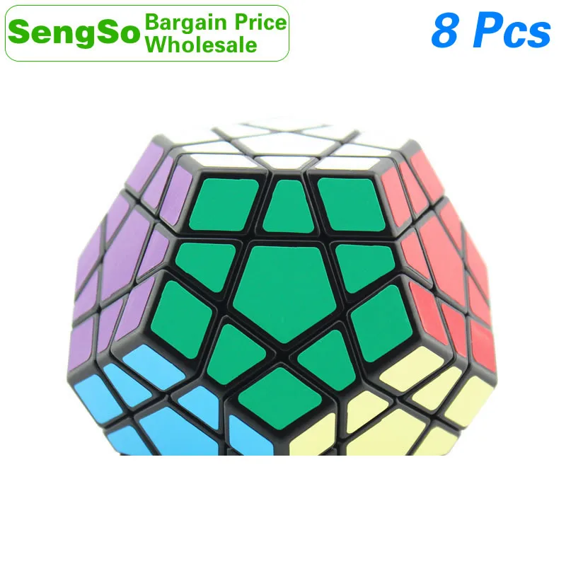 ShengShou Megaminxeds 3x3x3 набор магических кубиков SengSo Dodecahedron 3x3 партия оптом 8 шт. Cubo Magico speed Cube головоломка Antist