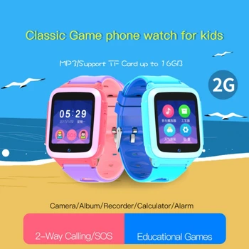 

Kids Smart Watch Music Game Life Waterproof Touch Screen Children Wrist Watch Smartwatch Tracker for Girls Boys Birthday Gifts