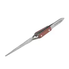 1 PK-118 T пинцет с прямым наконечником волоконный зажим крестообразный инструмент для пайки ювелирных изделий