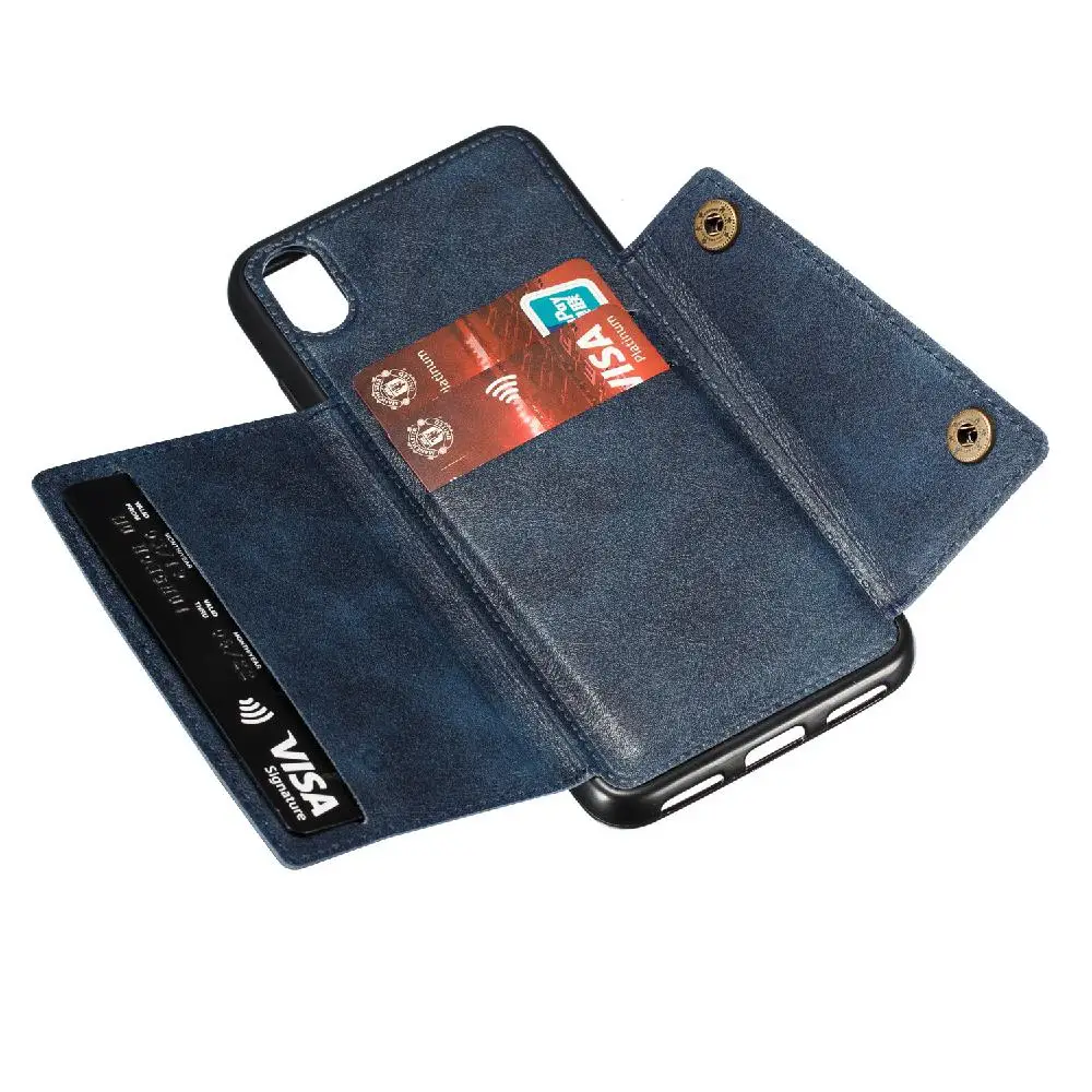 HobbyLane Вертикальный чехол для Redmi 7A из искусственной кожи с откидной крышкой и подставкой, противоударный чехол для мобильного телефона с двойной пряжкой, пылезащитный чехол