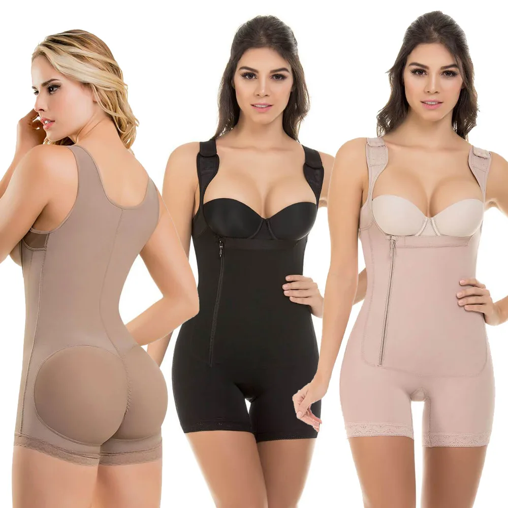 

New Style Fashion Europe And America Peach Hip Butt-lift Underwear Jumpsuit Buttock Lifting Body-hugging Fat Large Size Tailored