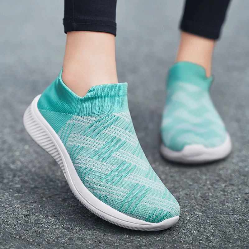 Sapatos De Mujer 2022 Fashion Sneakers Stretch Fabric Breathable Women