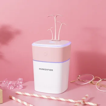 

Car Mini USB Aroma Diffuser 320ML Creative Air Humidifier with LED Lights Ultrasonic Cool Mist Maker Air Purifier