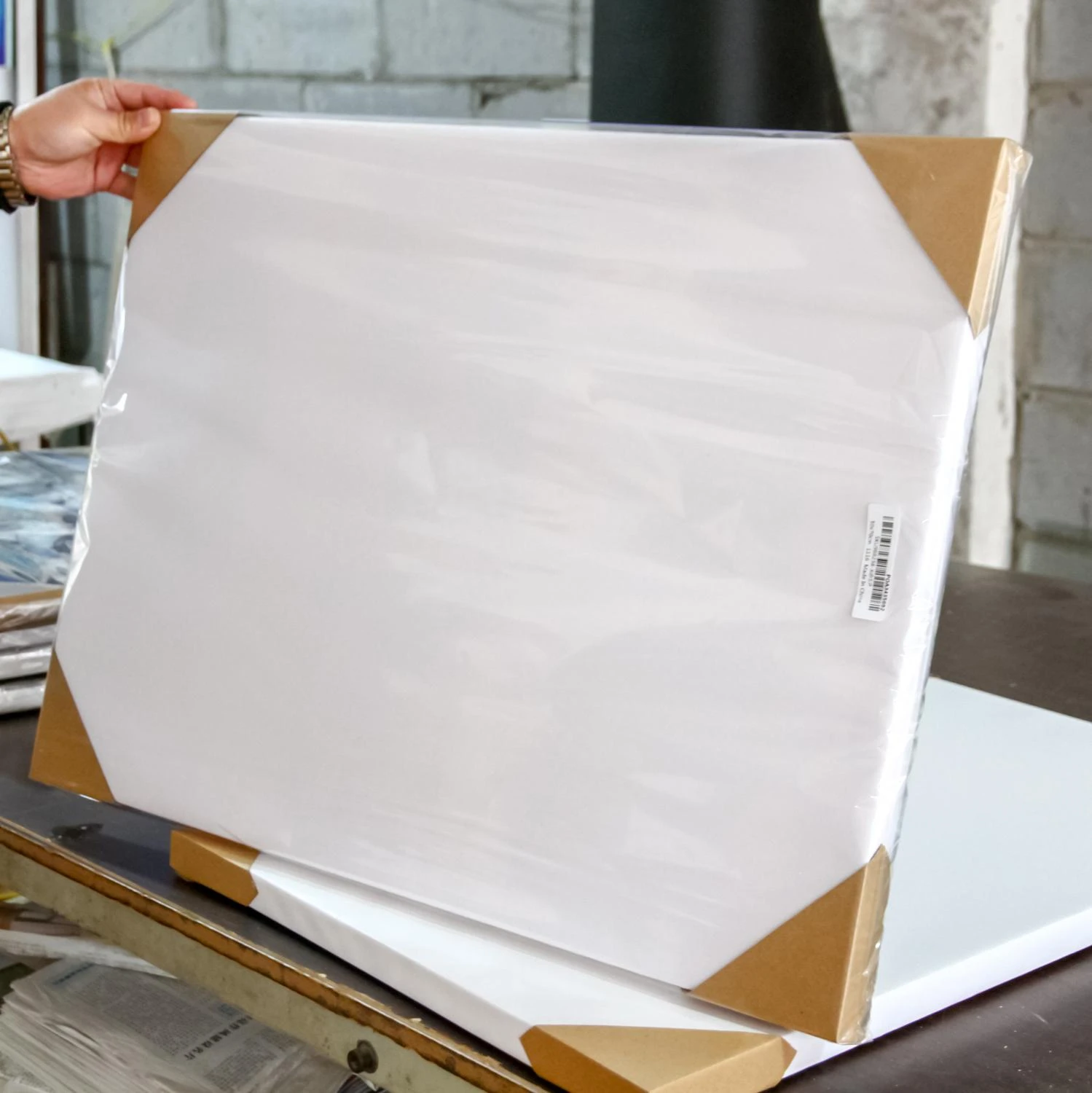 60 80 Cm Blank Canvas Frame High Quality Blank Artist Stretched Hand Painted Canvas For Studio Painting Painting Calligraphy Aliexpress