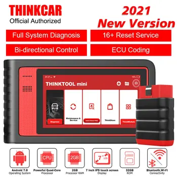 THINKCAR ThinkTool Mini Full System, диагностический Автомобильный сканер, Профессиональный OBD2 считыватель кодов автомобилей, кодирование ЭБУ, активный те... THINKCAR ThinkTool Mini Full System, диагностический Автомобильный сканер, Профессиональный OBD2 считыватель кодов автомобилей, кодирование ЭБУ, активный те...