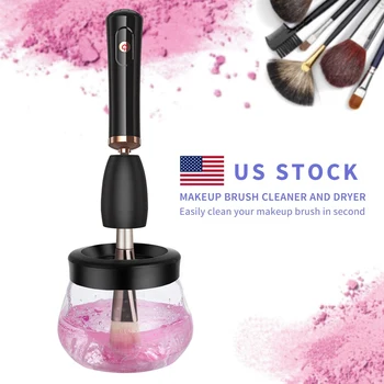 

Newest Makeup Brush Cleaner Type C Charged Multi-Function Silicone Fast Washing and Drying Automatic Brush Spinner Cleaner W2