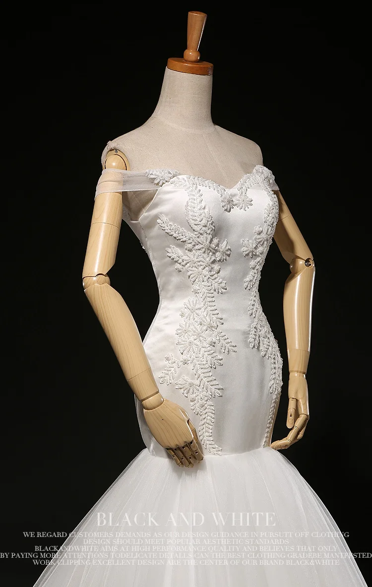Vestido De Noiva, свадебное платье русалки, новинка, сексуальное, прозрачное, сзади, с коротким рукавом, с вырезом лодочкой, с кружевной аппликацией, с бисером, для невесты