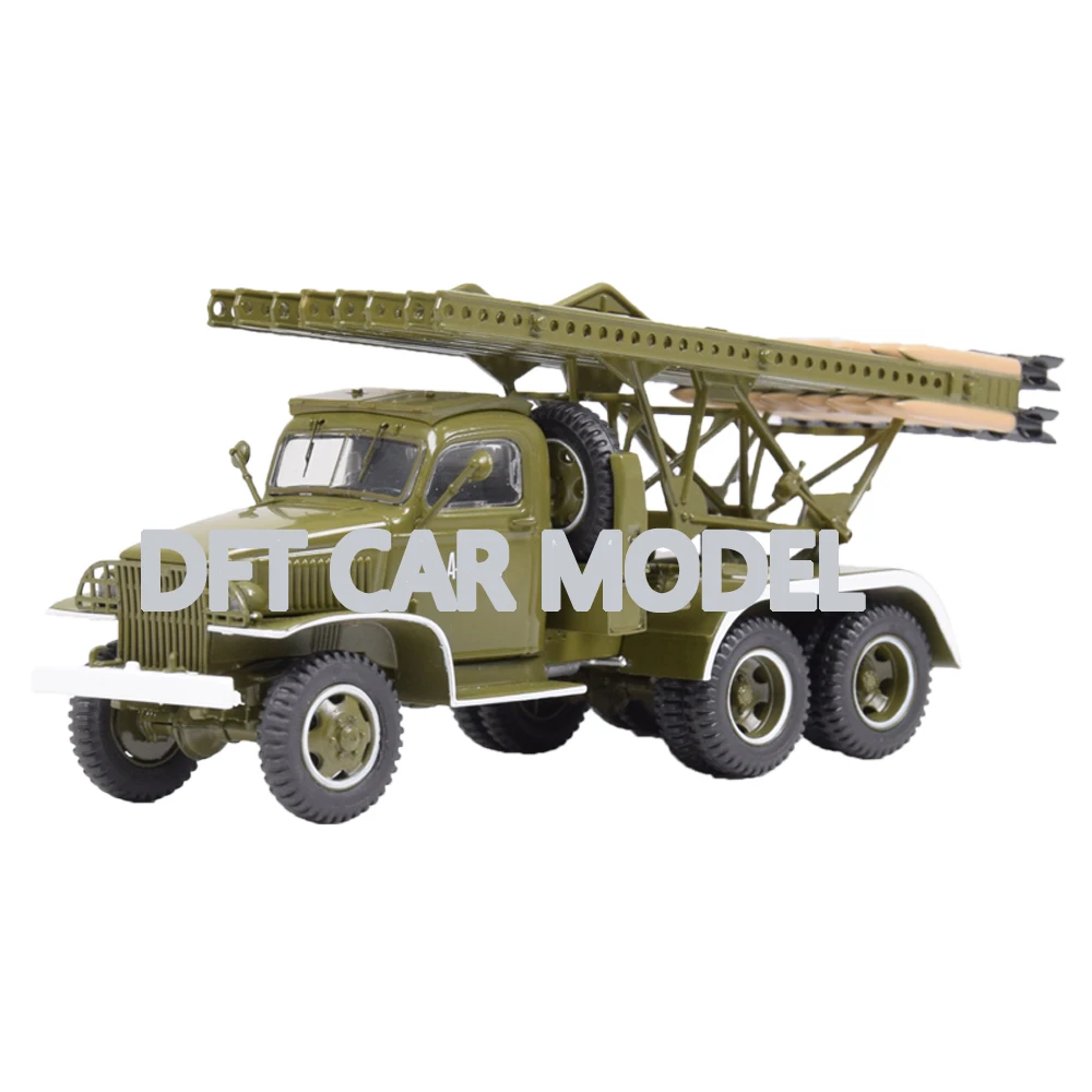 Масштаб 1:43 игрушка из сплава модель BM13 детский игрушечный танк оригинальные