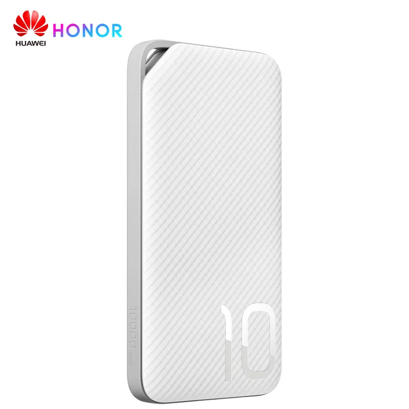 Huawei Honor power Bank стандартная версия 10000 мАч Двусторонняя Зарядка 5 в 2 а для P9 Honor 8 iPhone samsung S7 внешний аккумулятор