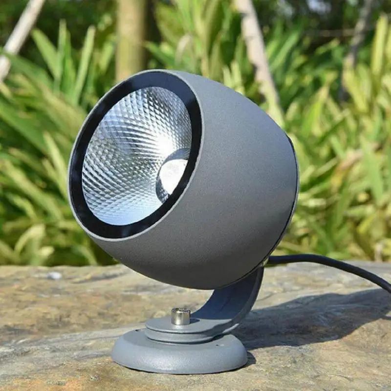 LED COB Garden Lighting 10W 20W 30W Outdoor Spike Lawn Lamp Waterproof Lighting Led Light Path Spotlights