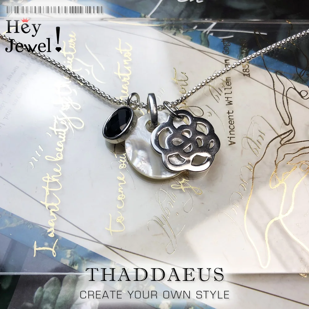 Jual Necklace Rose Flower Ornament 925 