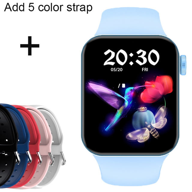 IWO Series 7 Smartwatch Smart Watch Body Temperature 44 MM Waterproof Smart Watches Men Women Gift For Android IOS +Box